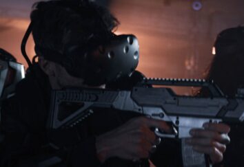 Arizona zombie VR shooting game card