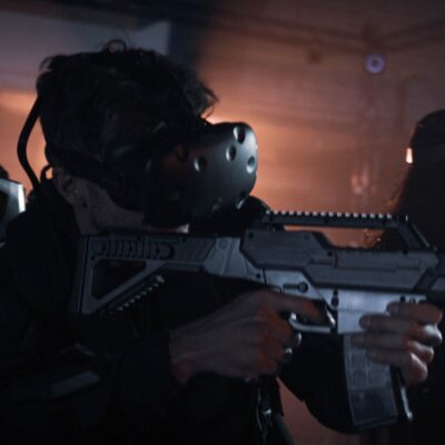 Arizona zombie VR shooting game card